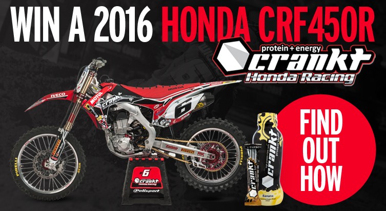 Crankt Win A 2022 Honda CRF450R Transmoto