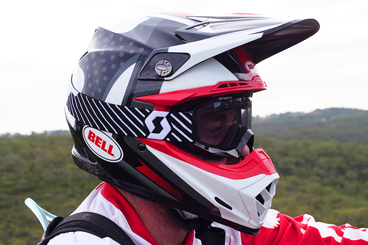 Bell Moto-9 Flex Motorbike Motorcycle Helmet Replacement Peak Vice Blue Red 