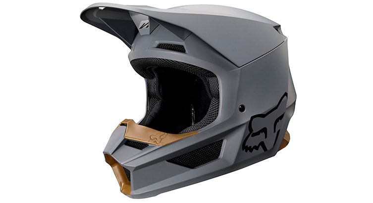 FOX MX19 Youth V1 Helmet Visor Helm Ersatzschirm MOTIF 2019 rot weiß Motocross E