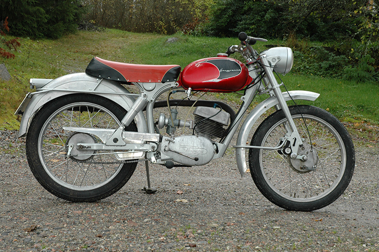 History Husqvarna's Silver Arrow Transmoto