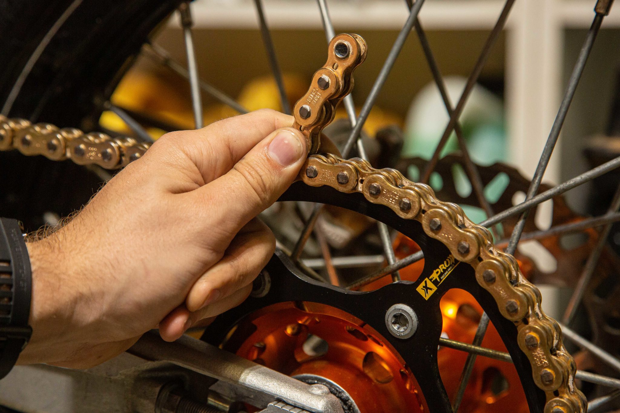 DIY Chain & Sprocket Replacement Transmoto