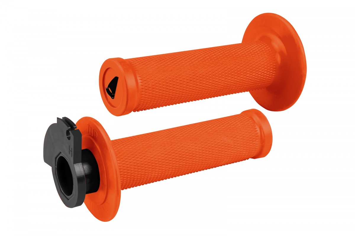 Manopole motocross Lock-on Grips blu - Ufo Plast