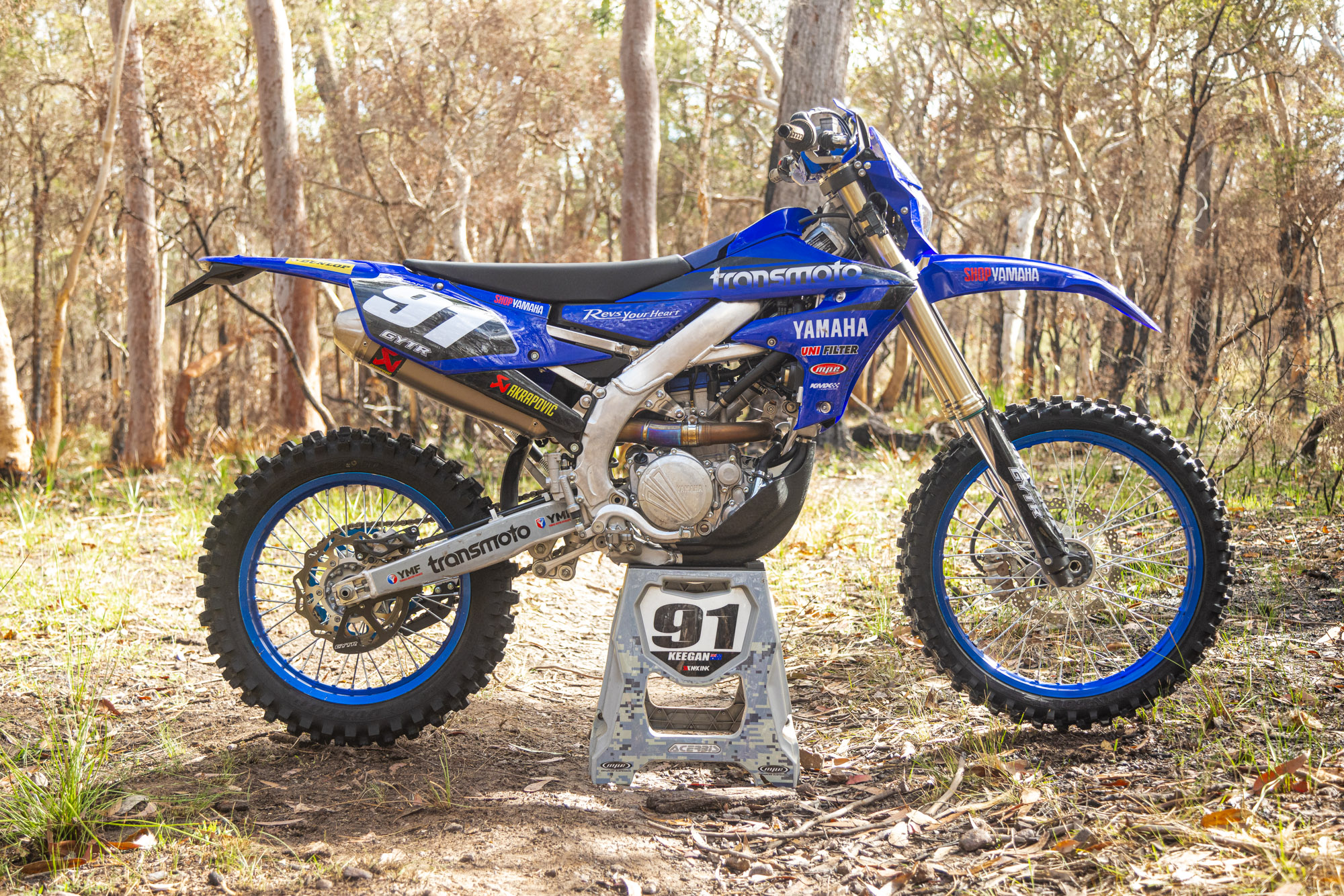 yamaha wr250r rally kit