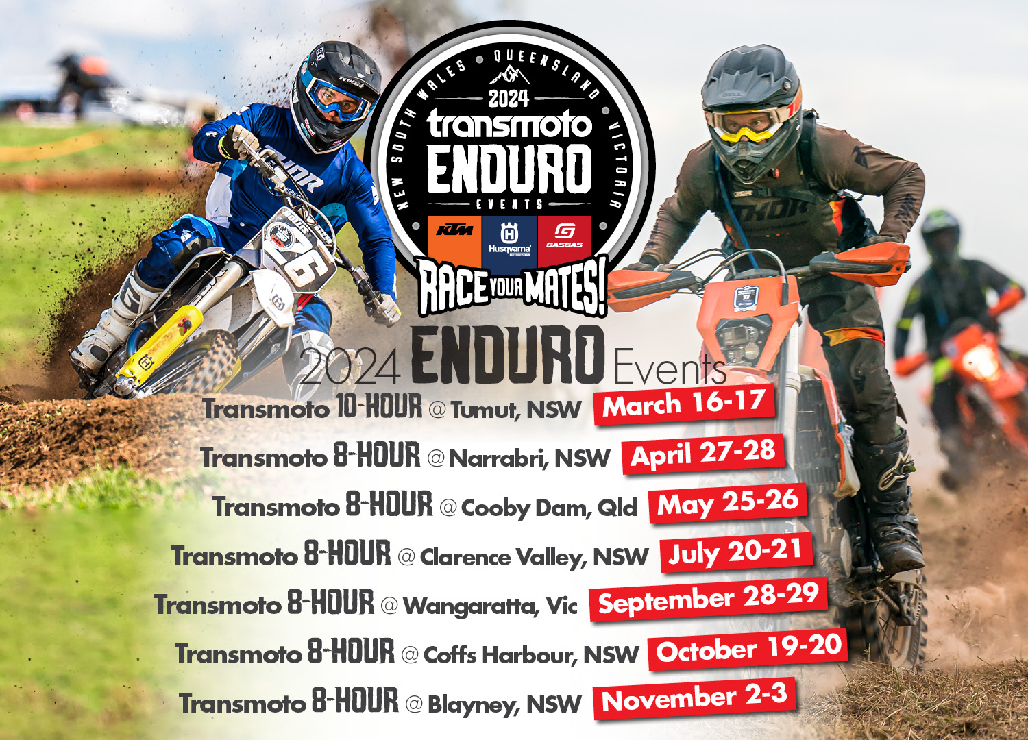 2024 TRANSMOTO ENDURO EVENTS CALENDAR REVEALED Transmoto