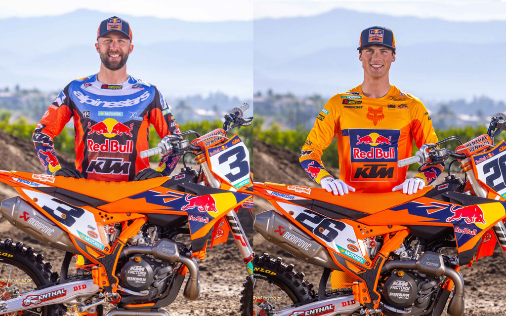 TOMAC & PRADO JOIN KTM FOR 2026 SMX - Transmoto