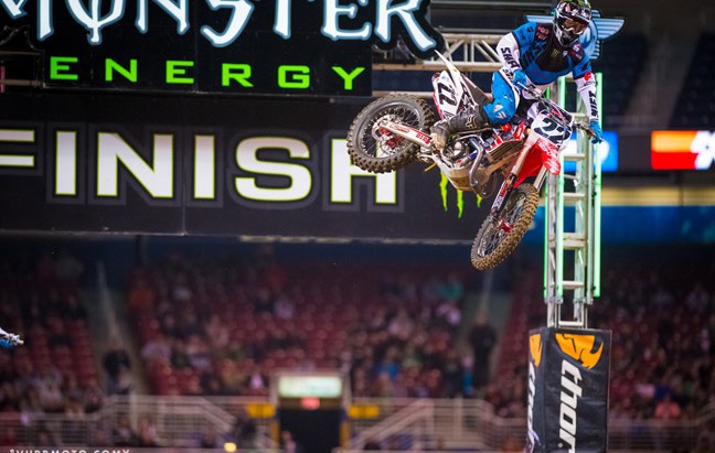 Reed back on the podium with third in St Louis - Transmoto
